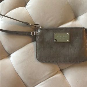Michael Kors wristlet, never used, like new!!
